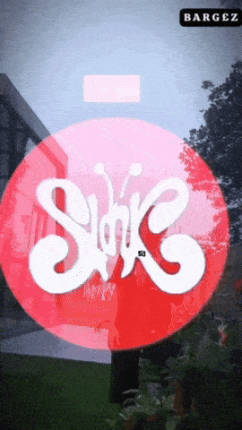a red circle with the letter s inside