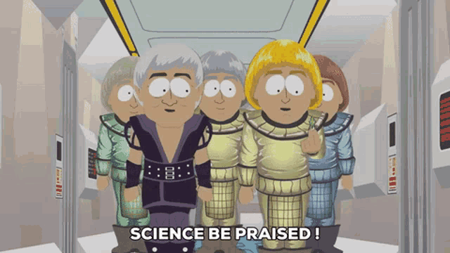Praise Science South Park GIF - Praise Science South Park End The War GIFs