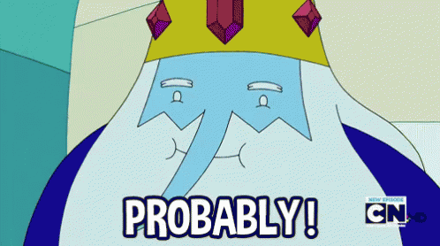 Probably! - Adventure Time GIF - Probably Adventure Time Ice King GIFs