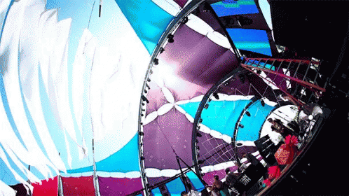 Fans Staying Cool GIF - Fans Staying Cool Stage Design GIFs