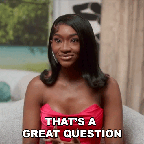 That’s A Great Question Basketball Wives Orlando GIF - That’s A Great Question Basketball Wives Orlando Such A Good Question GIFs