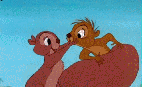 Kiss Squirrel GIF - Kiss Squirrel Disney GIFs