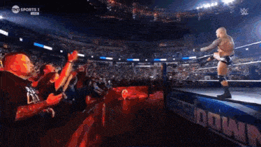 a wrestling match is being shown live on tnt sports