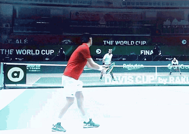 Nikola Cacic Serve GIF - Nikola Cacic Serve Tennis GIFs