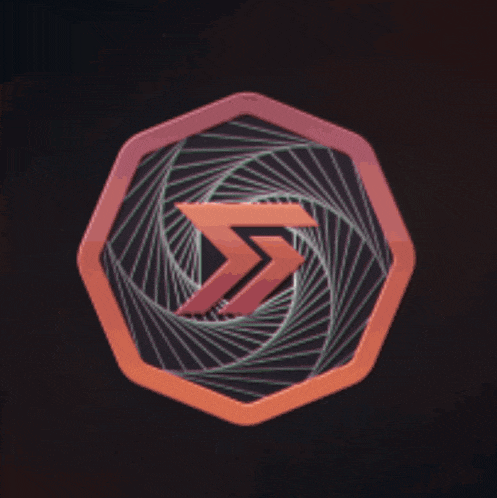the letter s is in the center of a circle