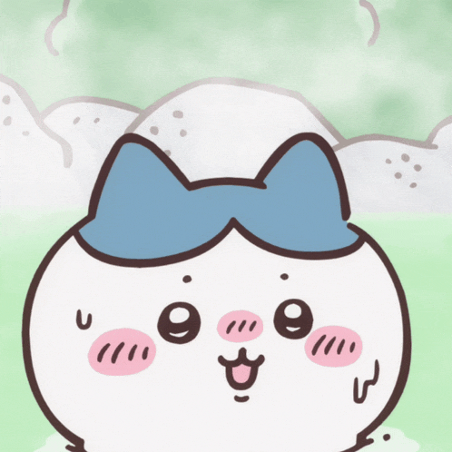a drawing of a cat with a bow on its head