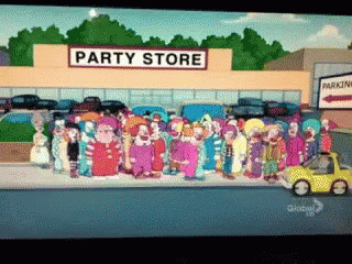 Family Guy Clown Car GIF - Family Guy Clown Car Fit GIFs