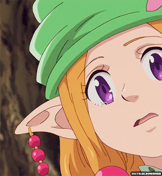 a close up of a girl 's face with the words nostalgiabookworm below her