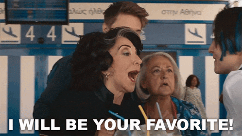 a woman says i will be your favorite