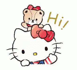 Hello Kitty Hi GIF - Hello Kitty Hi Cute GIFs