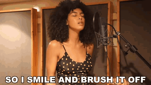 So I Smile And Brush It Off Arlissa Ruppert GIF - So I Smile And Brush It Off Arlissa Ruppert Arlissa GIFs