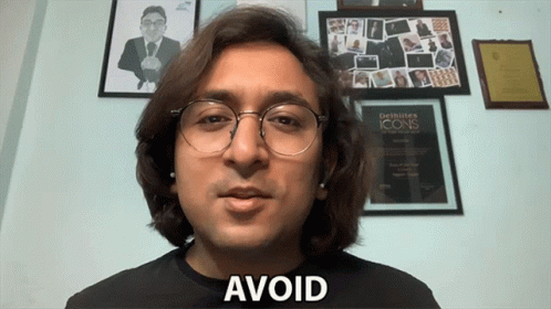 Avoid Appurv Gupta GIF - Avoid Appurv Gupta टालना GIFs