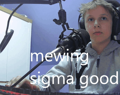 Mewing Sigma Good Onlibeka GIF