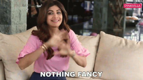 Nothing Fancy Shilpa Shetty GIF - Nothing Fancy Shilpa Shetty Pinkvilla GIFs