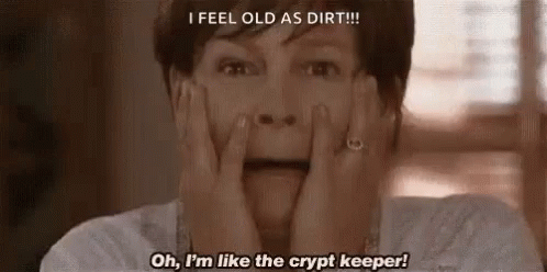 Old Lady Crypt Keeper GIF - Old Lady Crypt Keeper Old As Dirt GIFs