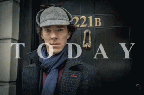 Today Benedict Cumberbatch GIF - Today Benedict Cumberbatch Sherlock GIFs
