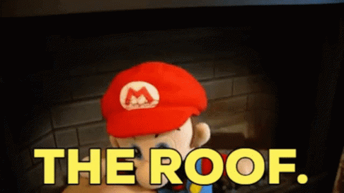 Sml Mario GIF - Sml Mario The Roof GIFs