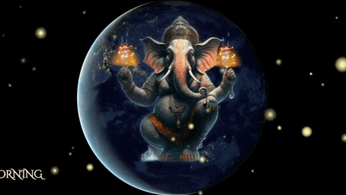 Lord Ganesha Good Morning GIF