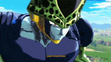cell says let 's finish this in the video game