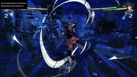 a screenshot of a video game with the number 2 on the bottom