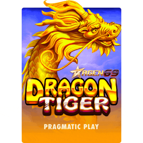 a poster for dragon tiger shows a golden dragon