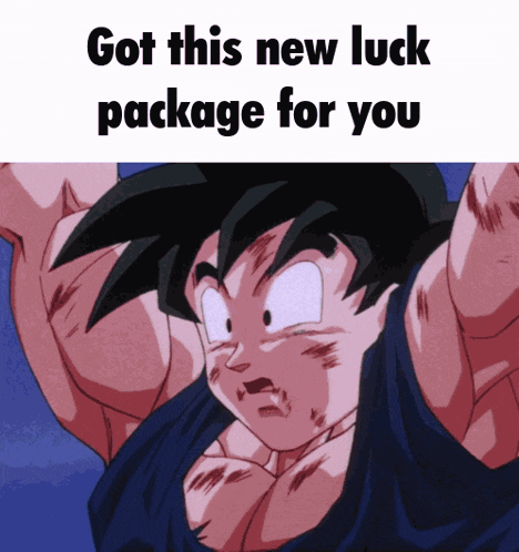 Goku Luck GIF - Goku Luck Spirit Bomb GIFs