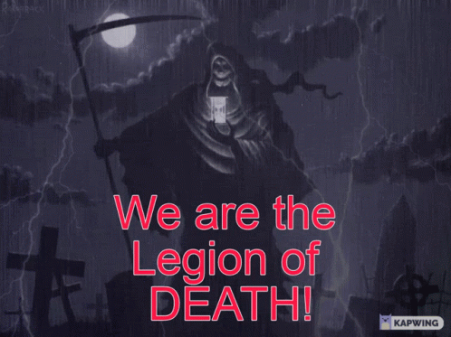 Legion I Am Legion GIF - Legion I Am Legion We Are Legion GIFs
