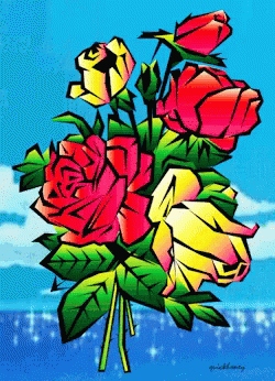 Roses Bouquet GIF - Roses Bouquet GIFs