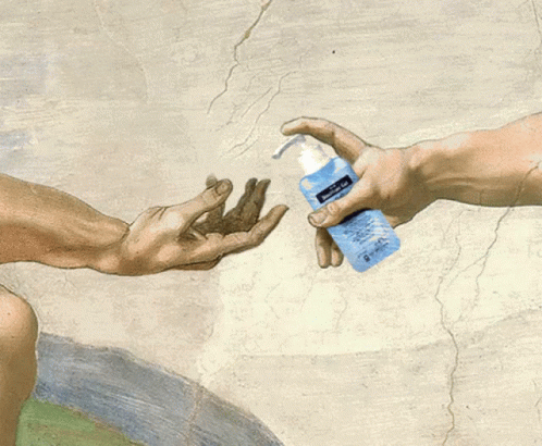 Stay Clean Sanitization GIF - Stay Clean Sanitization Hand Sanitizer GIFs