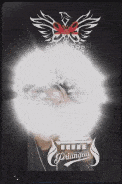 a picture of a man with the word priangan on the bottom