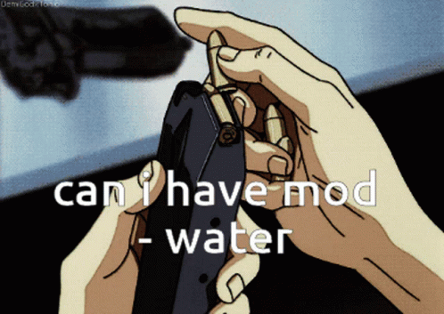 Mod Waterdrinker Mod GIF - Mod Waterdrinker Mod Water Mod GIFs