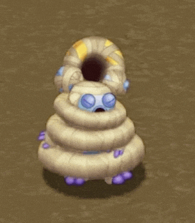 a cartoon drawing of a mummy with a hole in its head