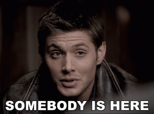 Somebody Is Here Jensen Ackles GIF - Somebody Is Here Jensen Ackles Dean Winchester GIFs