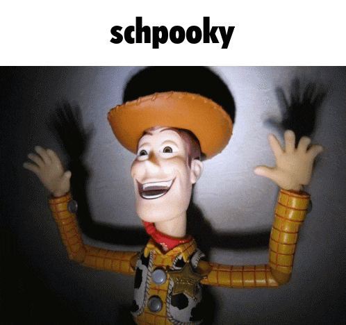 a toy that has the word schpooky on the bottom