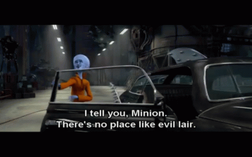 Megamind Evil Lair GIF - Megamind Evil Lair Theres No Place GIFs