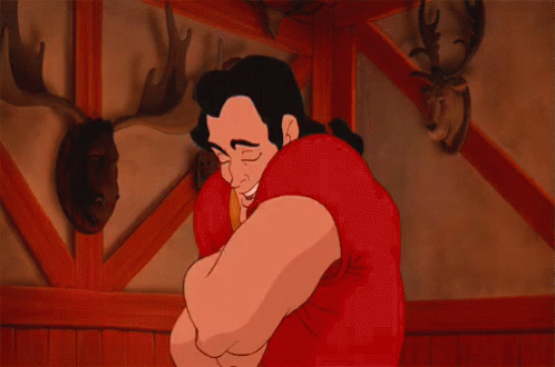 Gaston Beauty And The Best GIF - Gaston Beauty And The Best Hairy Chest GIFs