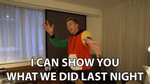 I Can Show You What We Did Last Night GIF - I Can Show You What We Did Last Night Excited GIFs