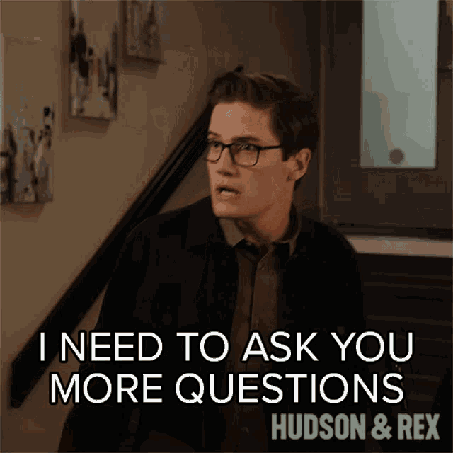 I Need To Ask You More Questions Jesse Mills GIF - I Need To Ask You More Questions Jesse Mills Hudson And Rex GIFs