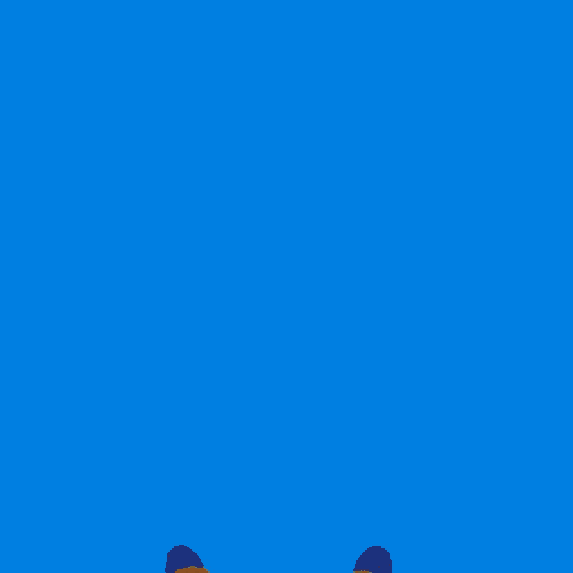 an illustration of a hand holding an apple with the words " i voted " written below it