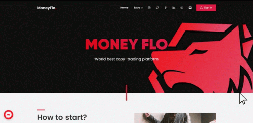 Money Flo Logo GIF - Money Flo Logo Copytrading Platform GIFs