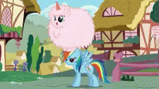 Pink Fluffy GIF - Pink Fluffy Unicorns GIFs