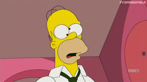 Homer Simpson Scream GIF - Homer Simpson Scream Reaction GIFs