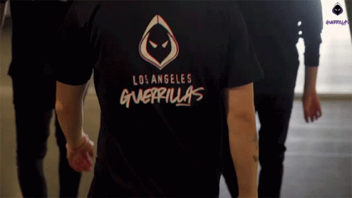 Los Angeles Guerillas Jersey La Guerrillas GIF - Los Angeles Guerillas Jersey La Guerrillas Uniform GIFs