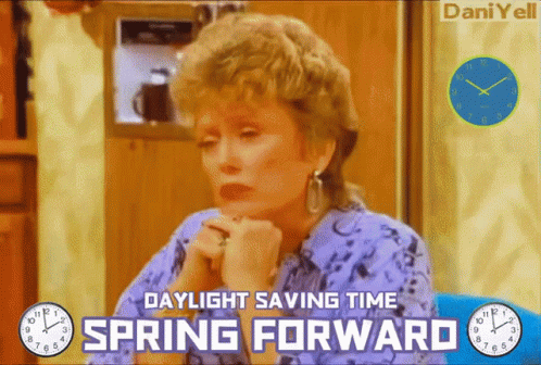 Spring Forward Daylight Savings GIF - Spring Forward Daylight Savings Daylight Saving Time GIFs