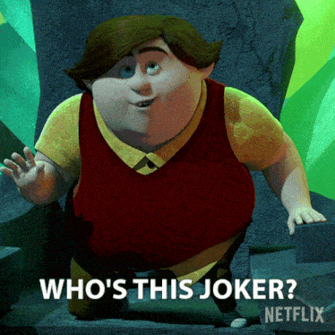 Whos This Joker Toby Domzalski GIF - Whos This Joker Toby Domzalski Trollhunters Tales Of Arcadia GIFs