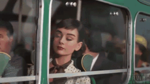 Audrey Hepburn: Galaxy Chocolate Commercial  GIF - Audrey Hepburn Commercial サブリナ GIFs