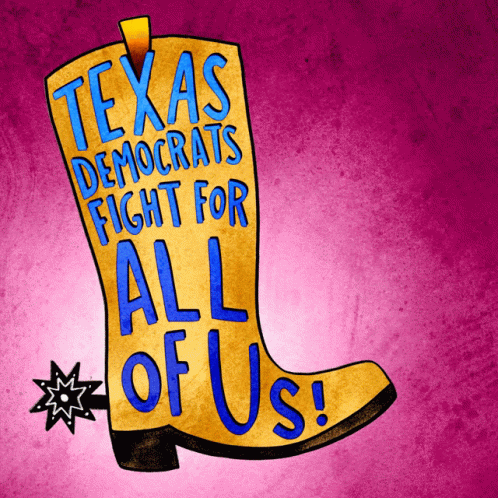 Texas Democrats Fight For All Of Us Boots GIF - Texas Democrats Fight For All Of Us Boots Thanks Texas Democrats For Fighting For Voting Rights GIFs