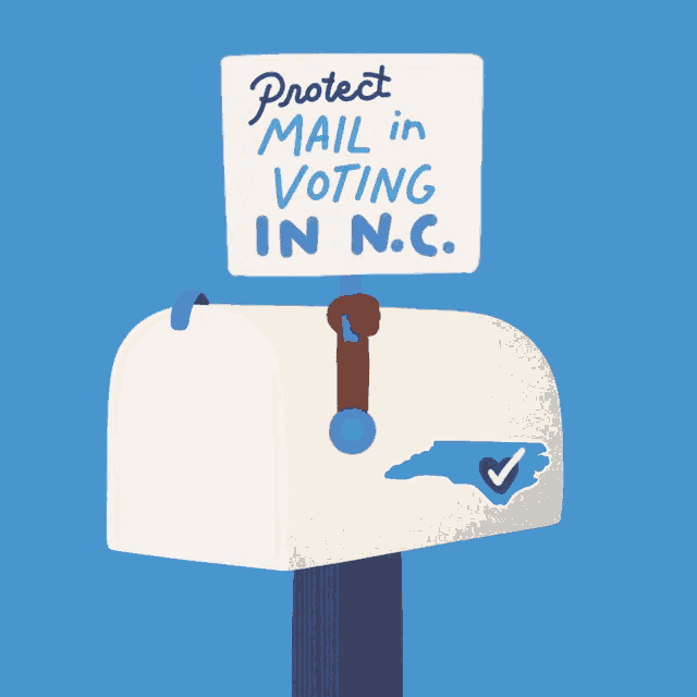 Protect Mail In Voting In Nc Mailbox GIF - Protect Mail In Voting In Nc Mailbox Protect The Vote GIFs