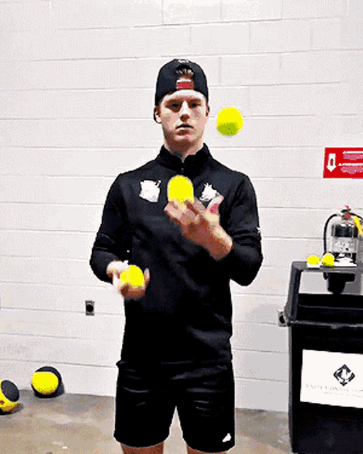 Victor Soderstrom Juggling Balls GIF - Victor Soderstrom Juggling Balls Ball Juggle GIFs