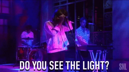 Do You See The Light Singing GIF - Do You See The Light The Light Singing GIFs